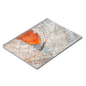 Carnet automne feuilles de chêne (Côté gauche)