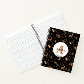 Carnet Automne Forêt Animaux Automne Feuilles École Monog (Intérieur)