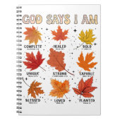 Carnet automne moisson Thanksgiving saison falli (Devant)