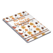 Carnet Automne personnalisé (Côté Droit)