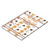 Carnet Automne personnalisé (Côté gauche)
