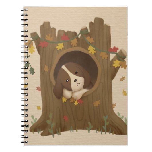 Carnet Automne stupéfiant : Beagle (Devant)