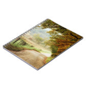 Carnet Automne sur une route de campagne (Côté gauche)