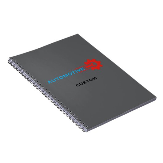 Carnet Automotive – Mechanical Gear Cover Notebook (Côté Droit)