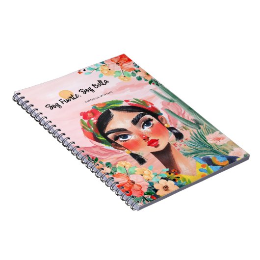 Carnet Autonomisation en fleurs : Monogramme personnalisé (Côté Droit)