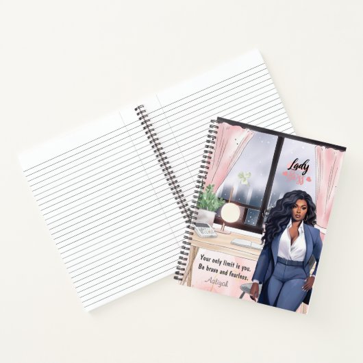 Carnet Autonomisation Femme d'affaires ambitieuse (Intérieur)