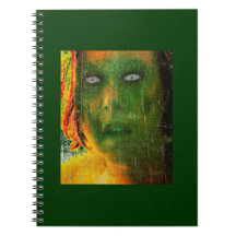 Autoportrait vert Zombie