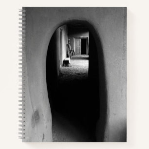 Carnet Autoroute Adobe Sud-Ouest : Photo en noir et blanc