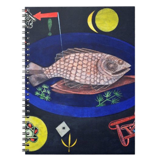 Carnet Autour du poisson, Paul Klee (Devant)