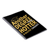 Carnet Autre Degré Plus Chaud Diplôme de Master (Côté Droit)