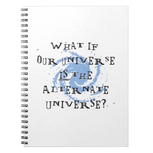 Carnet Autre univers (Devant)