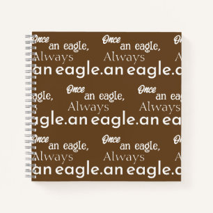 Carnet Autrefois aigle, toujours aigle. Art inspirant