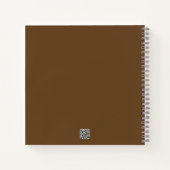 Carnet Autrefois aigle, toujours aigle. Typographie blanc (Dos)