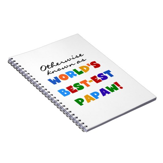 Carnet Autres T-shirts et cadeaux Papaw les plus connus (Côté Droit)