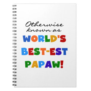 Carnet Autres T-shirts et cadeaux Papaw les plus connus