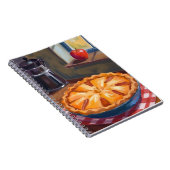 Carnet Autumn Apple Pie Thanksgiving Watercolor (Côté Droit)