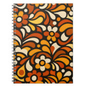 Carnet Autumn Bloom Pattern (Devant)