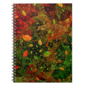 Carnet Autumn colorful decorative design (Devant)