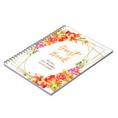 Carnet Autumn Fall Harvest Birthday Guest Book (Côté gauche)