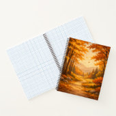 Carnet Autumn Forest Spiral Notebook (Intérieur)