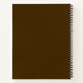 Carnet Autumn Forest Spiral Notebook (Dos)