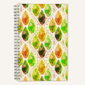 Carnet Autumn Leaf Spiral Notebook (Recto)