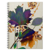 Carnet Autumn Leaves (Devant)