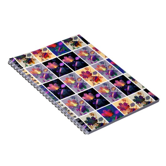 Carnet Autumn Leaves Rustic Patchwork (Côté Droit)