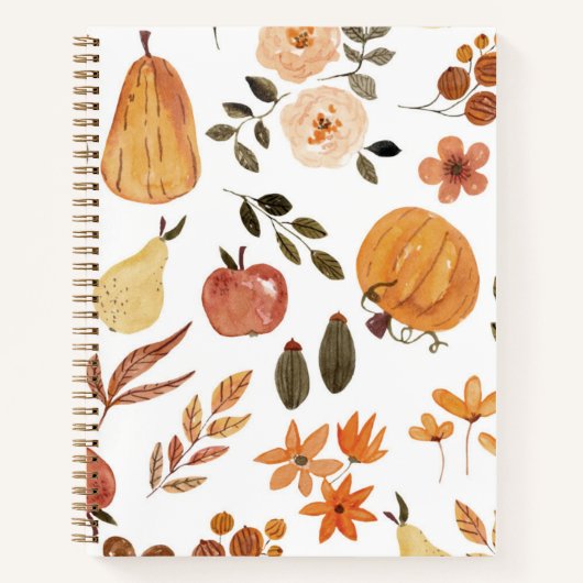 Carnet Autumn Orchard esthétique (Devant)