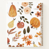 Carnet Autumn Orchard esthétique (Dos)
