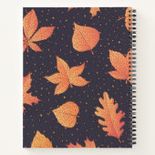 Carnet Autumn pattern (Dos)