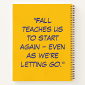 Carnet Autumn Roots, Fresh Starts – Back to School (Dos)