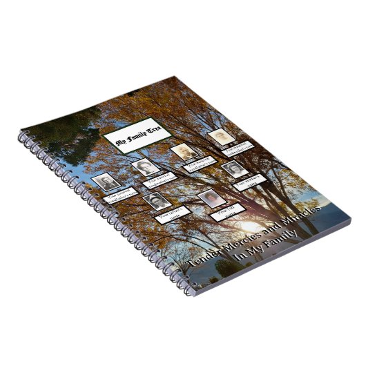 Carnet Autumn Sunset Three Generation Mercies Miracles (Côté Droit)