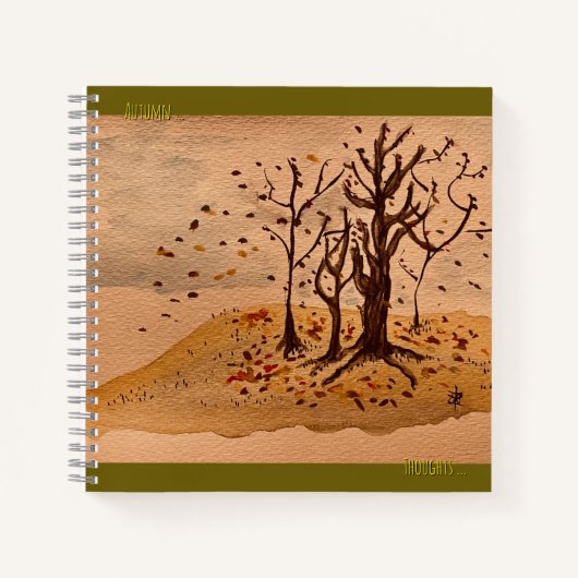 Carnet Autumn Thoughts (Devant)