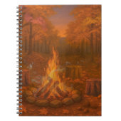 Carnet Autumn Twilight Bonfire (Devant)
