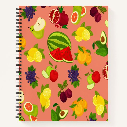 Carnet aux agrumes (Devant)