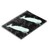 carnet aux baleines blanches (Côté gauche)