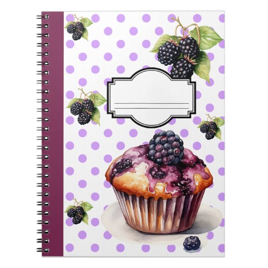 Carnet aux bleuets (Devant)
