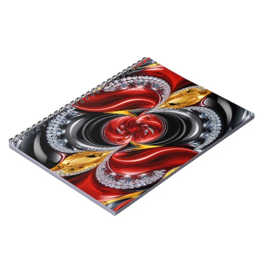 Carnet aux couleurs allemandes Conception abstrait (Côté gauche)