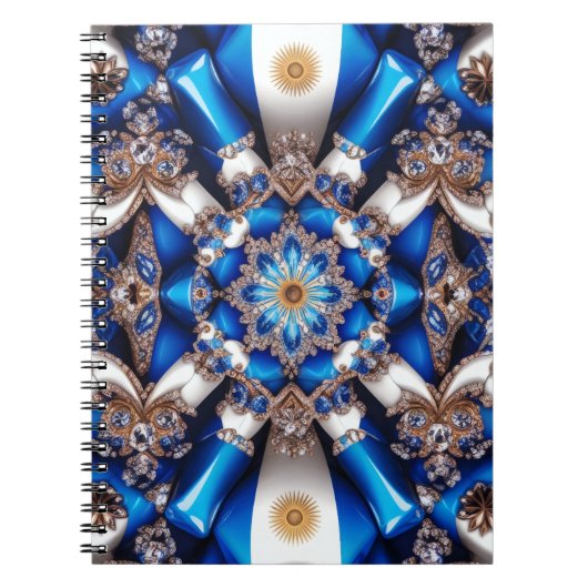 Carnet aux couleurs argentines Résumé Design (Devant)