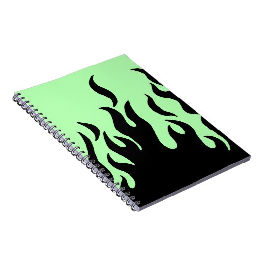 carnet aux flammes vertes (Côté Droit)