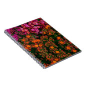 Carnet aux fleurs colorées (Côté Droit)