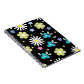 Carnet aux fleurs colorées (Côté Droit)