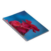 Carnet aux fleurs rouges (Côté Droit)