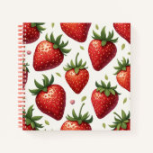 Carnet aux fraises (Devant)