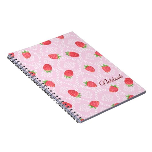 Carnet aux fraises (Côté Droit)