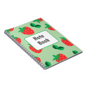 Carnet aux fraises (Côté Droit)
