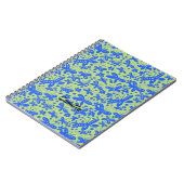 Carnet aux papillons bleus (Côté gauche)