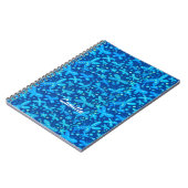 Carnet aux papillons bleus (Côté gauche)