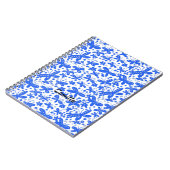 Carnet aux papillons bleus (Côté gauche)